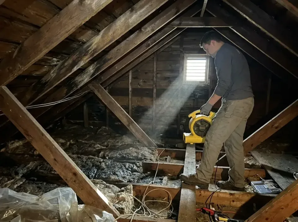 attic-water-damage-drying-proc-007 — frequently asked questions, Emergency Water Extraction & 24/7 Flood Response in Orofino…